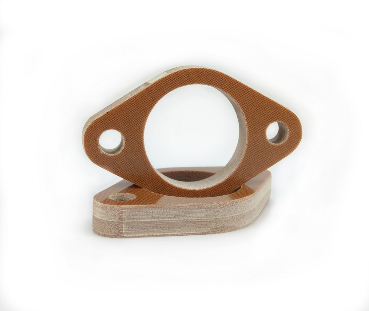 2x Phenolic spacer for Solex carburettor 36mm